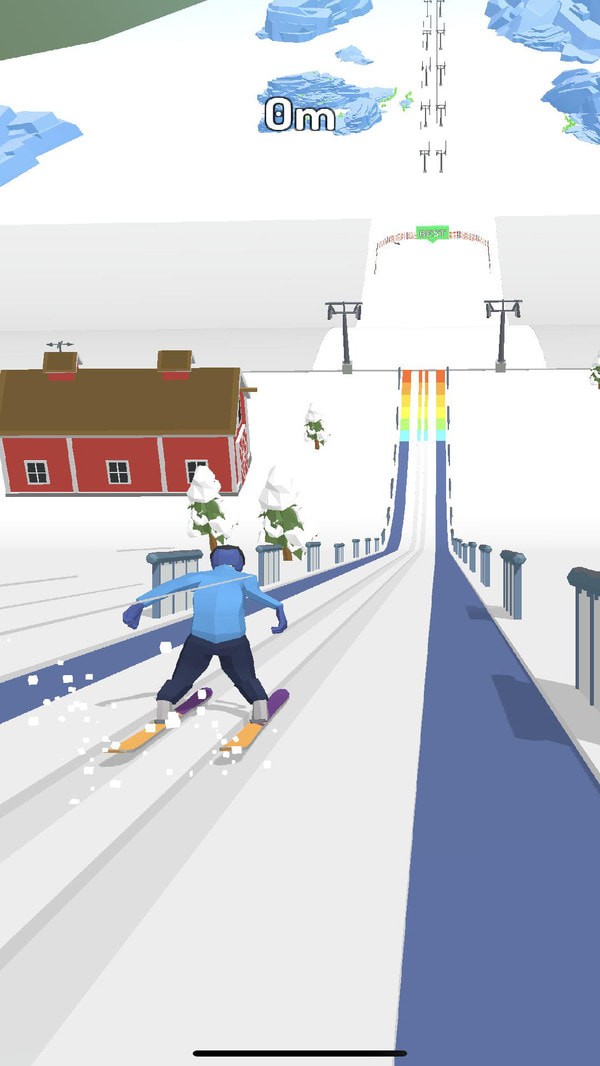 跳台滑雪3D-游戏截图2
